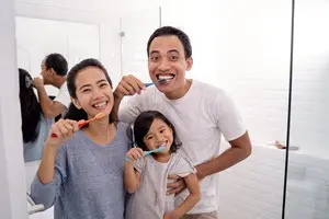 Family Dentist in Pico Rivera CA Brushing Teeth
